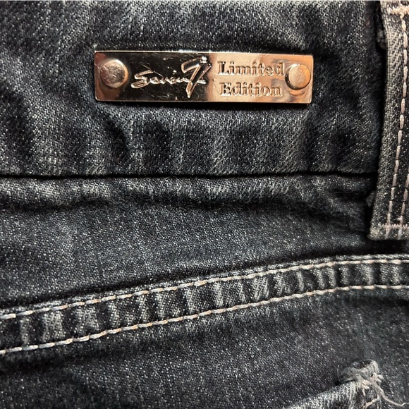 Seven7 Y2K Bootcut Jeans Size 20 (Fits Like 16) Wide Leg Plus Size Denim - Picture 17 of 17